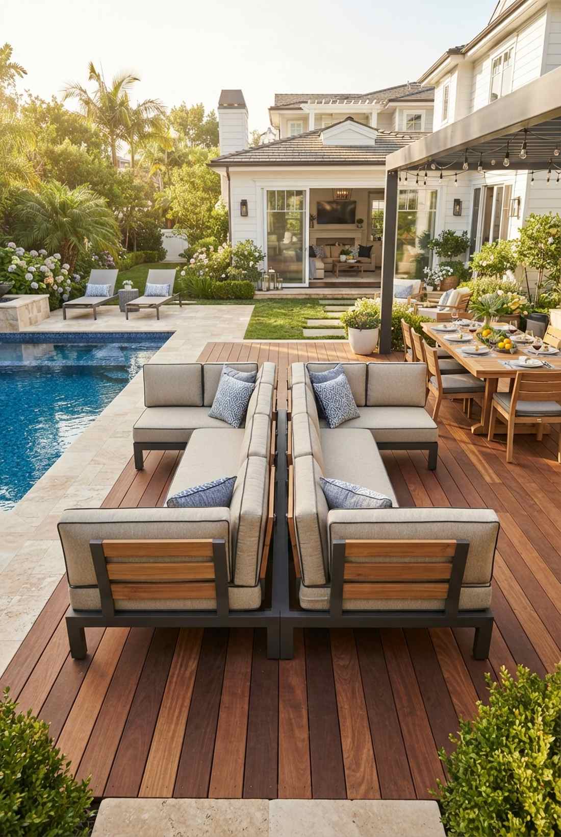 reversible sectional with dual backs