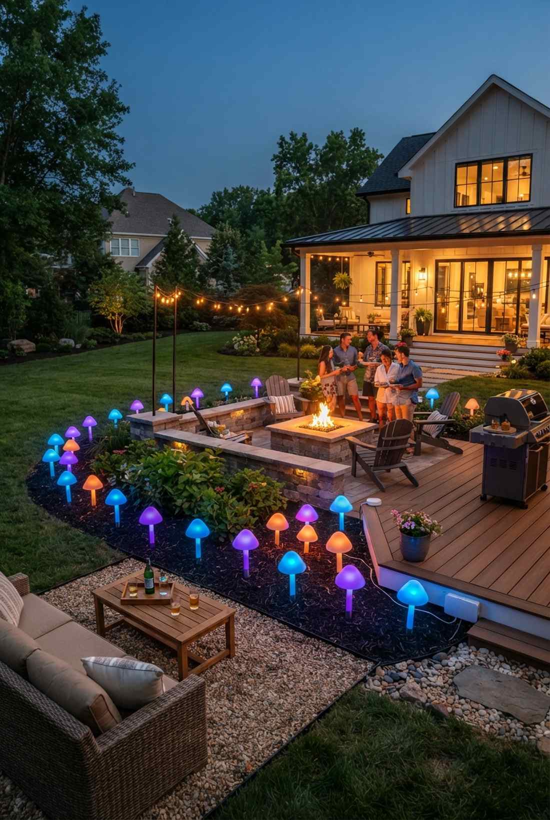 rgb programmable mushrooms