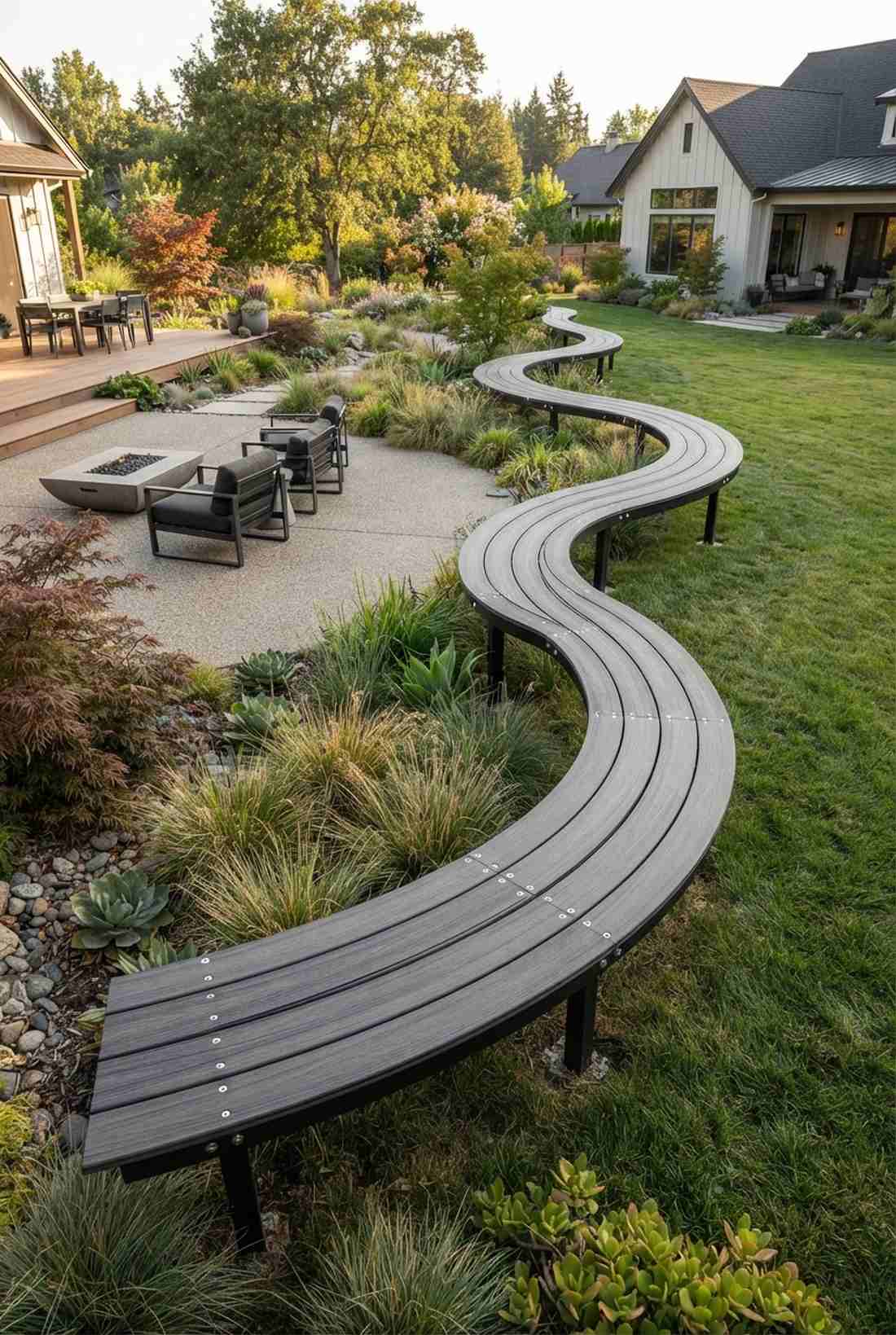 serpentine bench ribbon