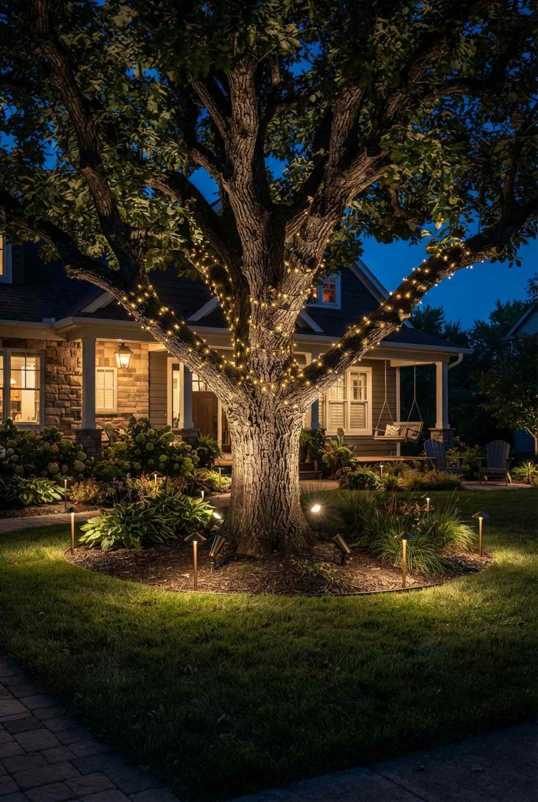 specimen tree spotlight