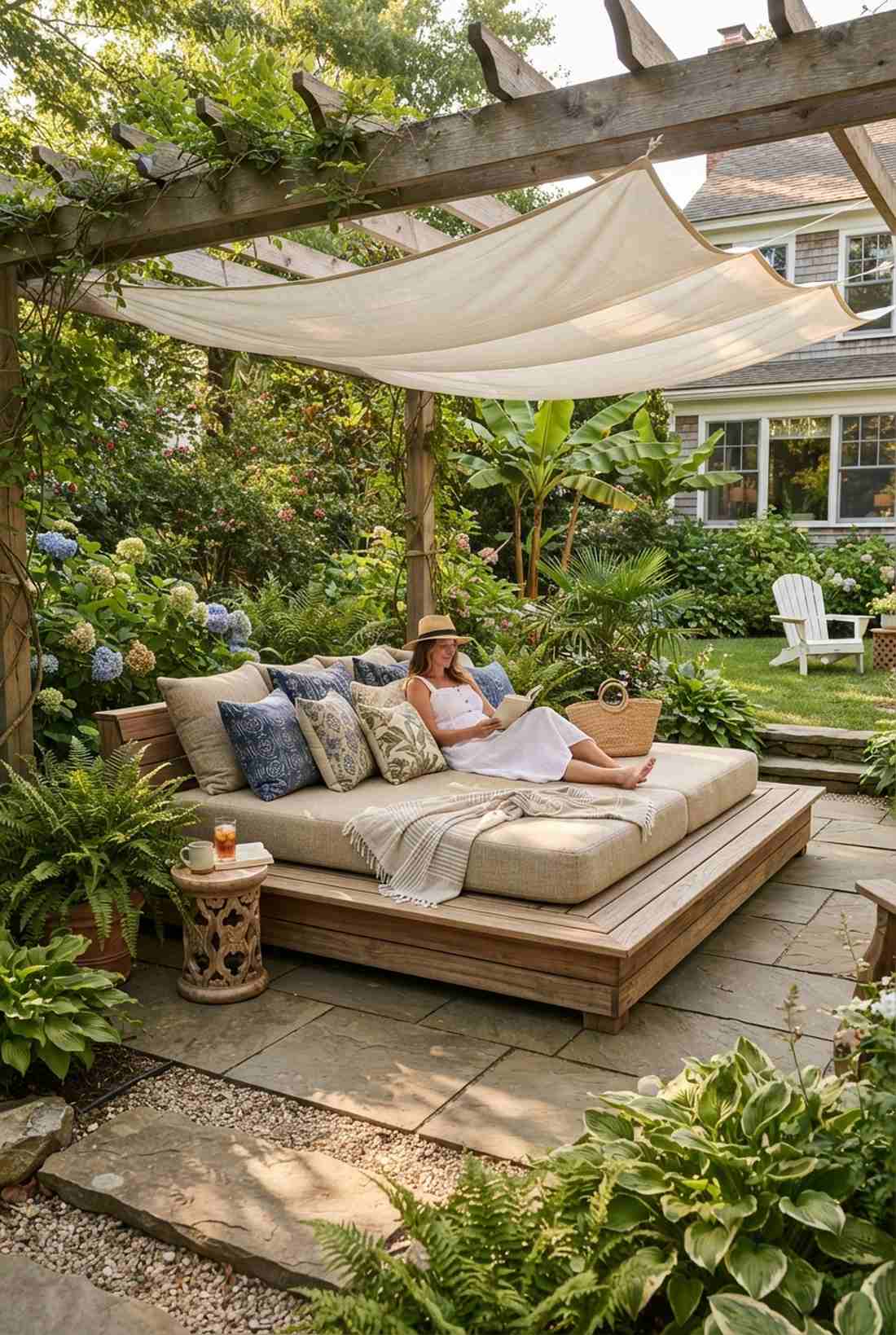 teak daybed platforms