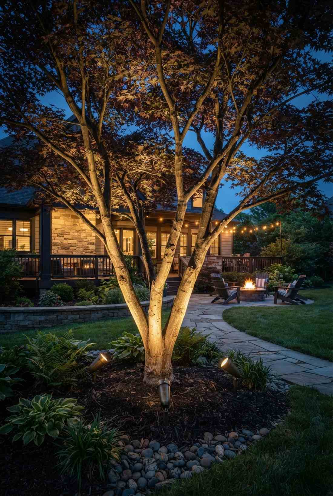 tree uplighting fixtures