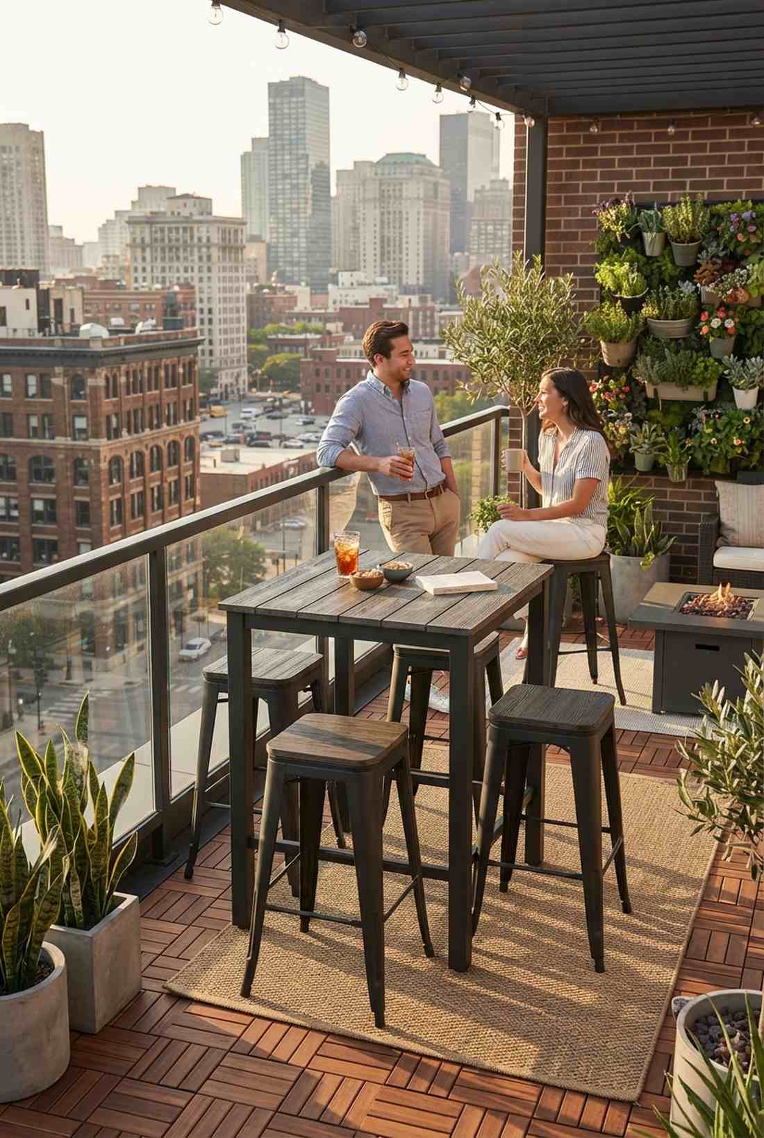 bar height bistro set