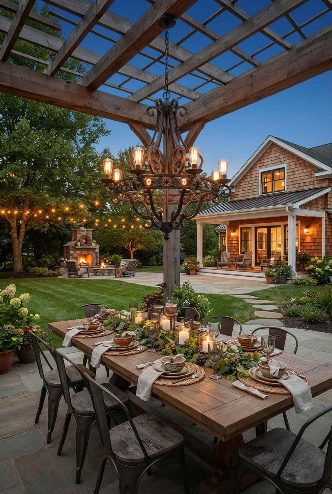 chandelier statement piece