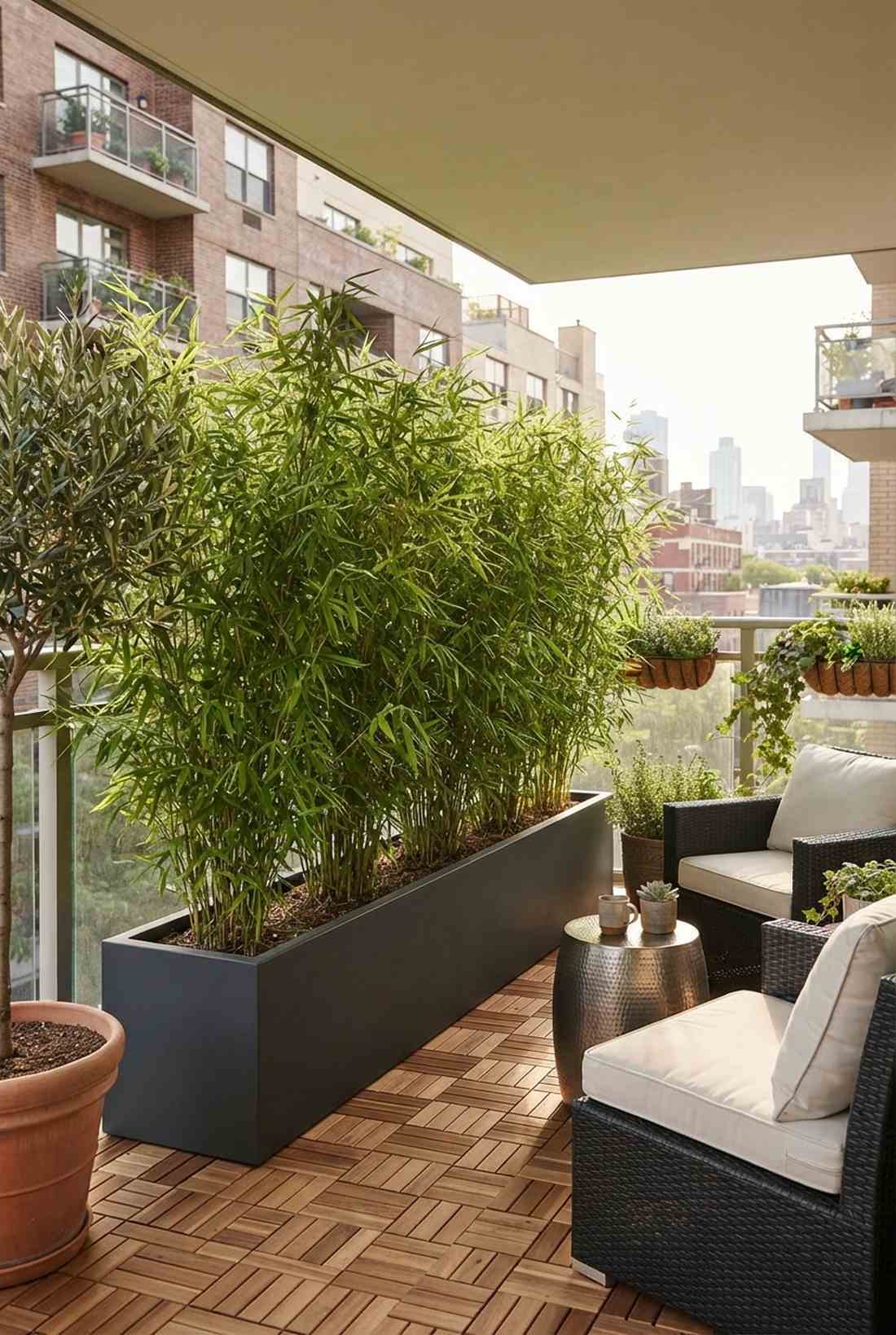 clumping bamboo privacy screen