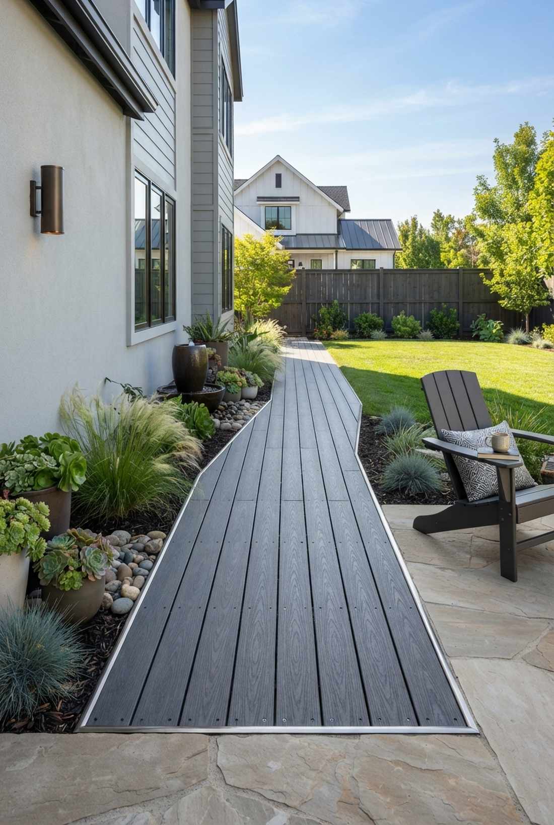 composite low profile walkway