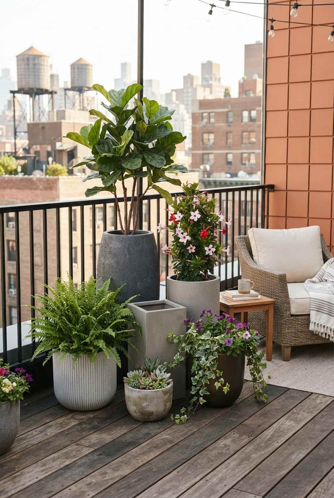 corner cluster arrangement