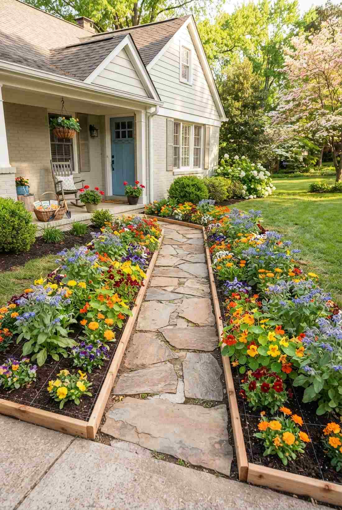 edible flower cutting garden
