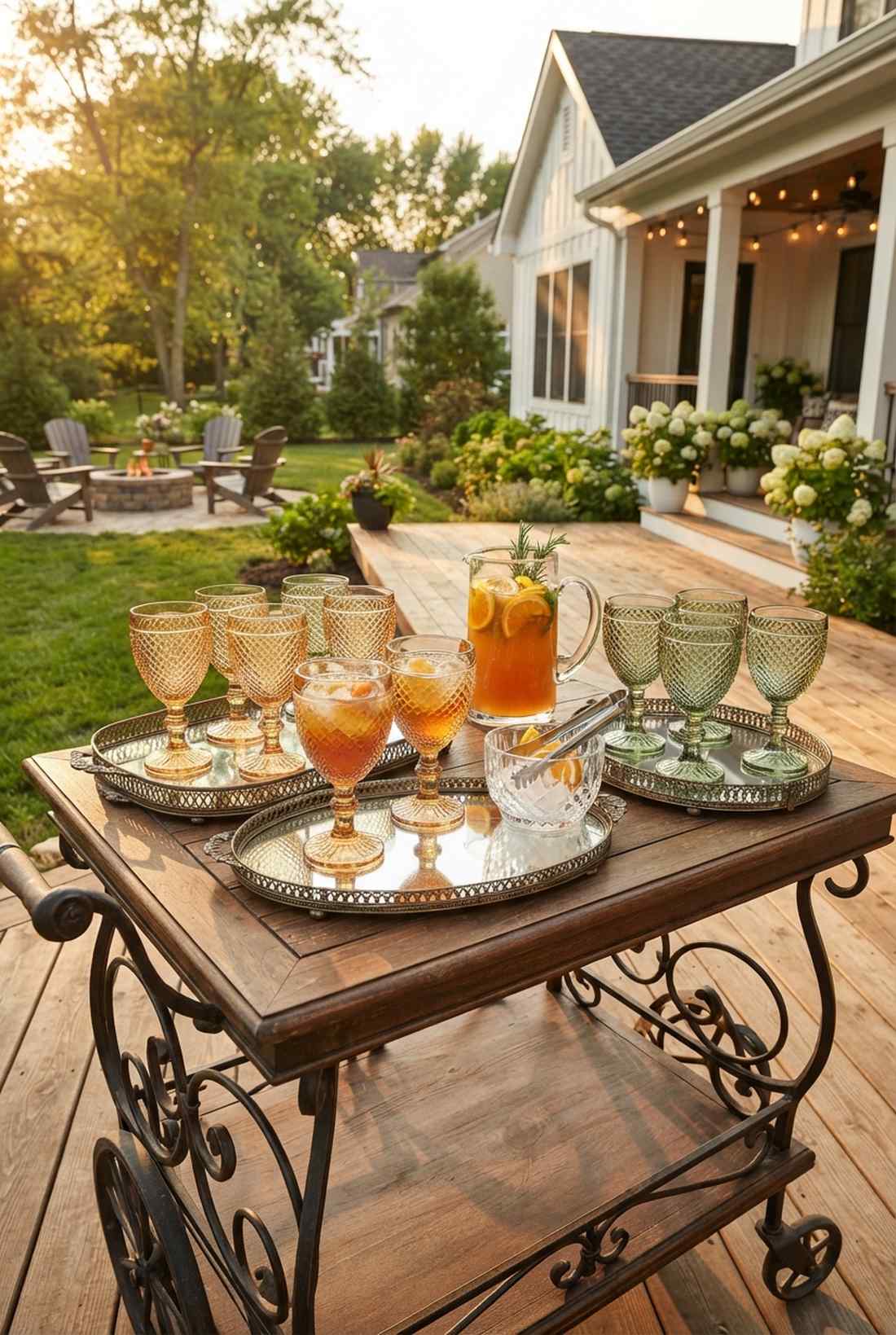 formal glassware collections