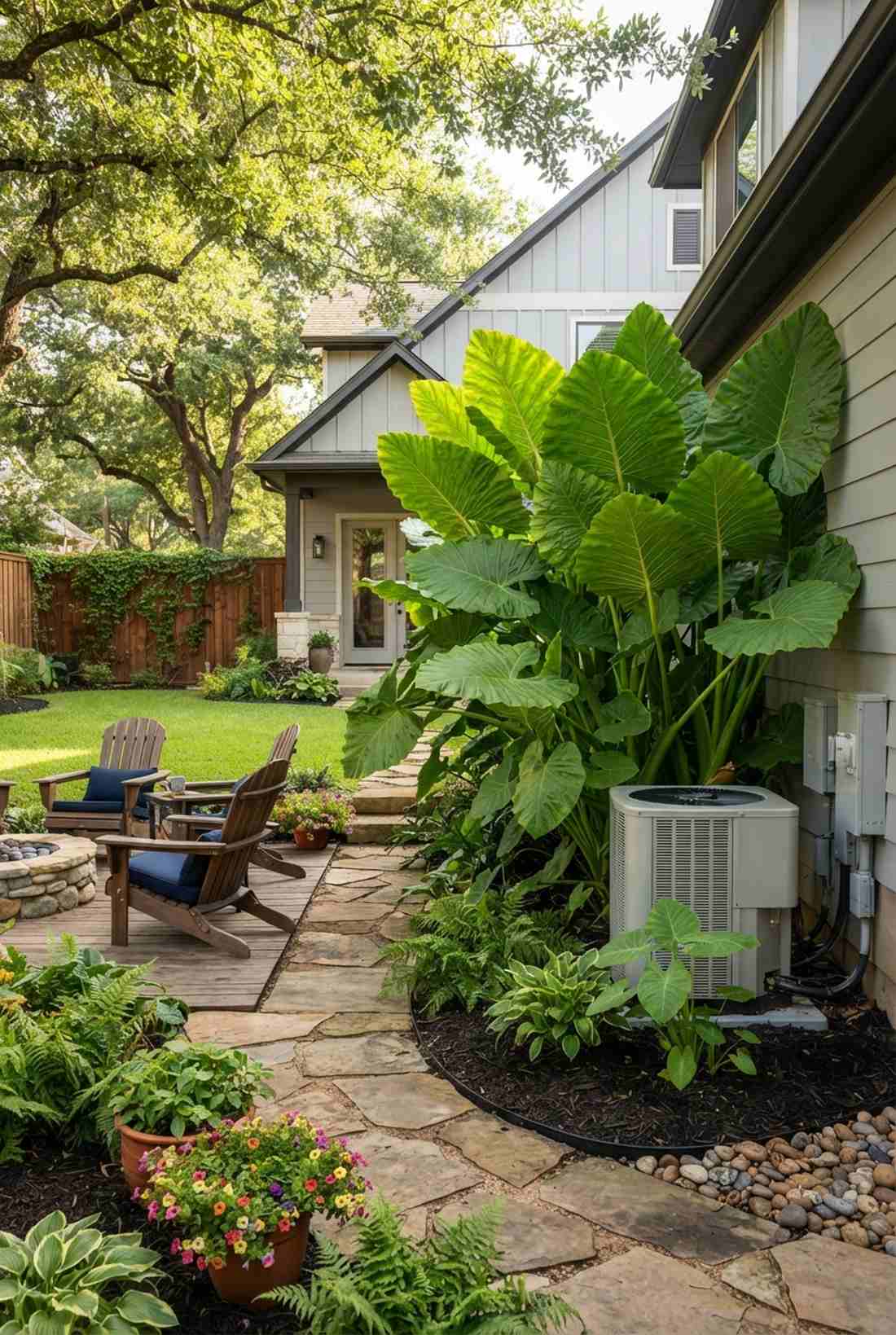 giant elephant ear dominance