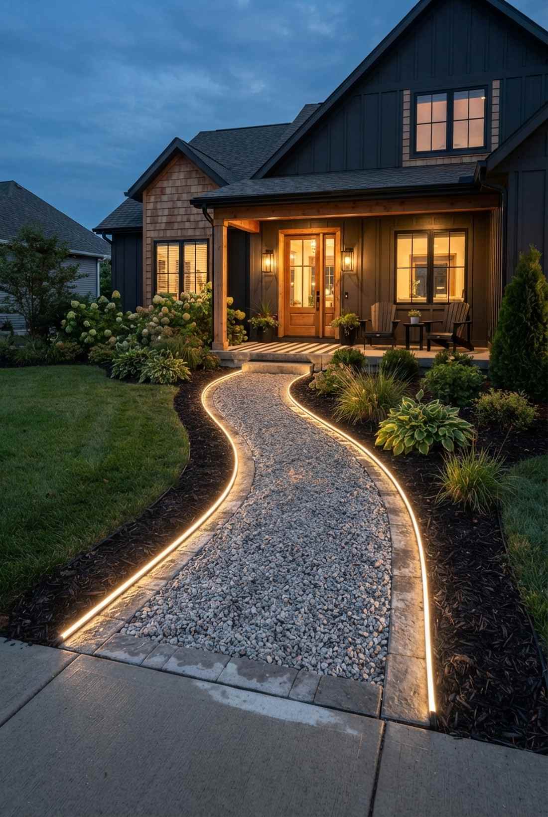 ground line pathway borders
