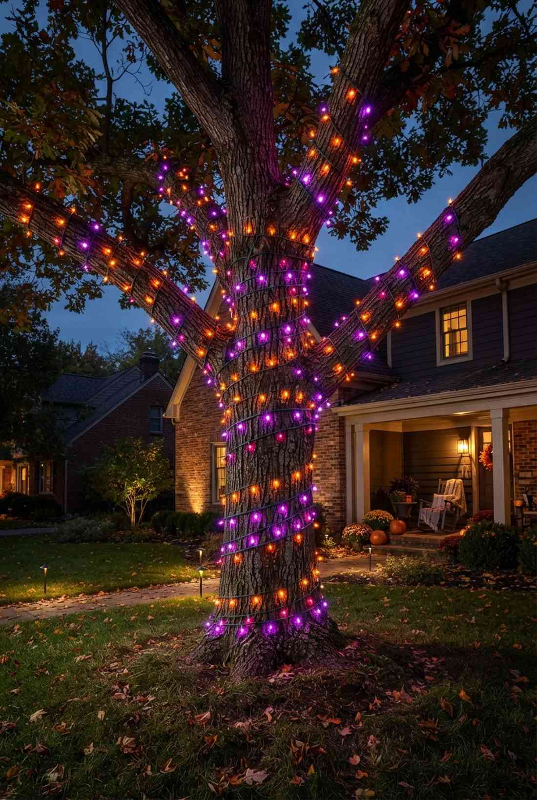 haunted tree wrapping