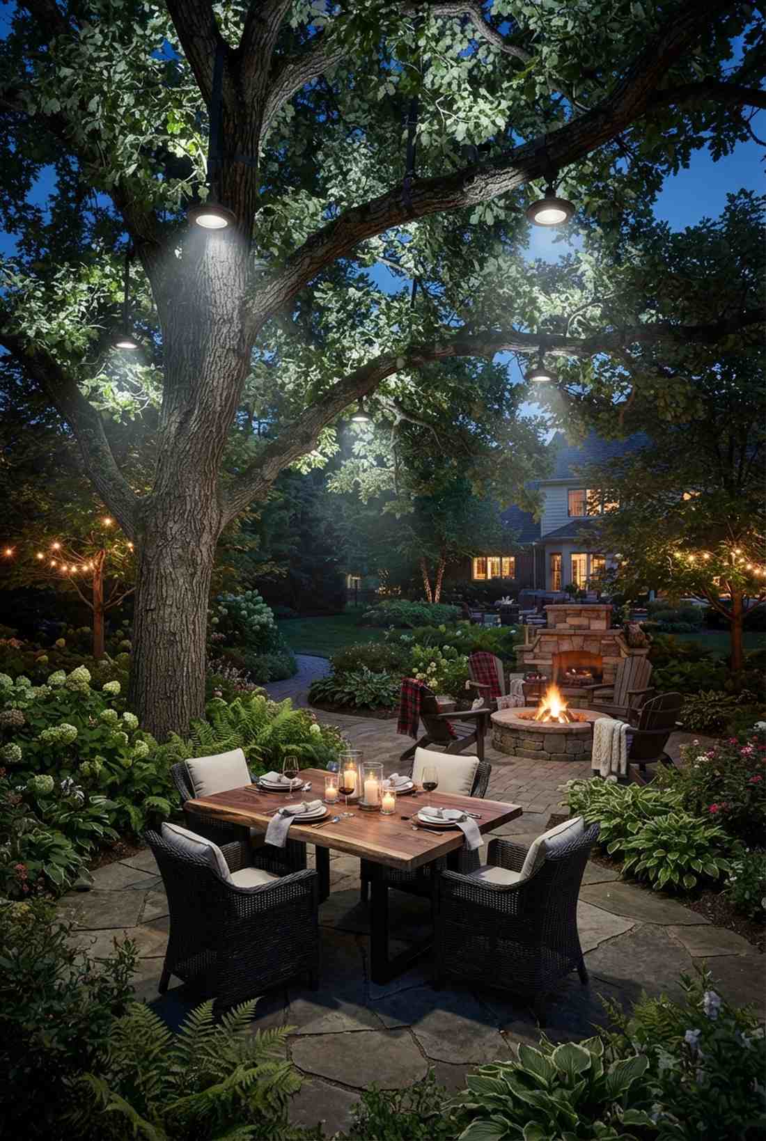 high canopy moonlight fixtures