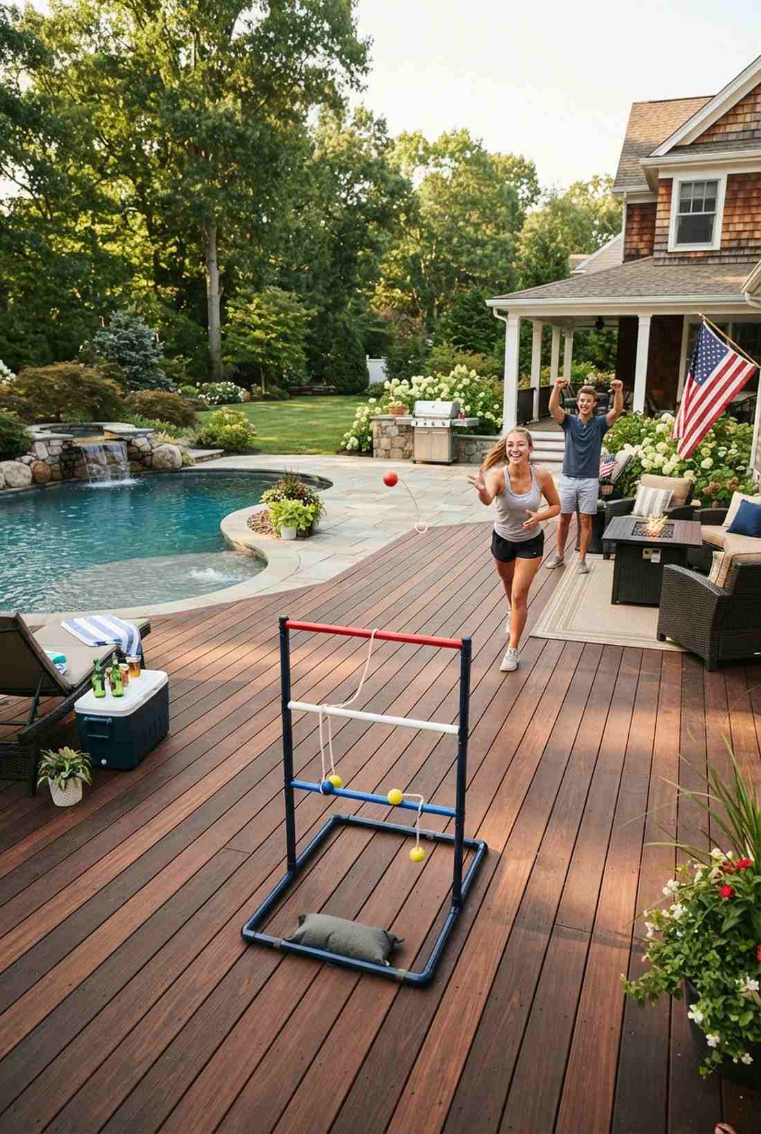 ladder toss