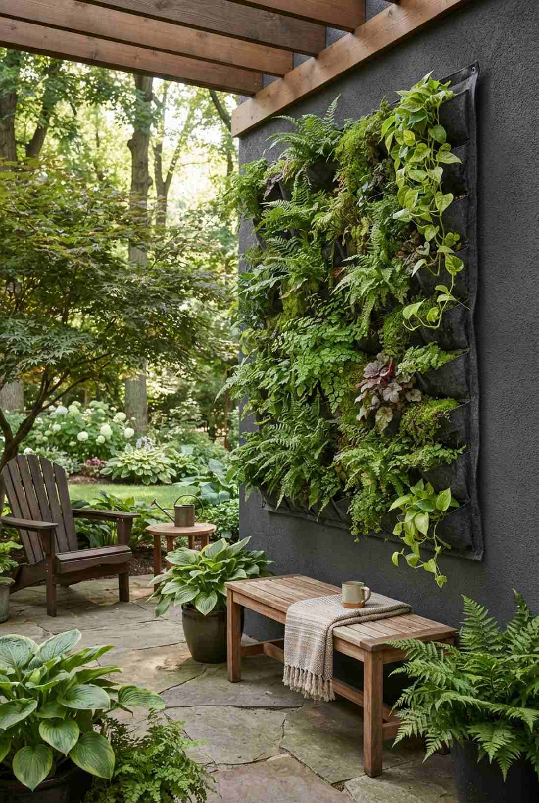 living wall felt pockets