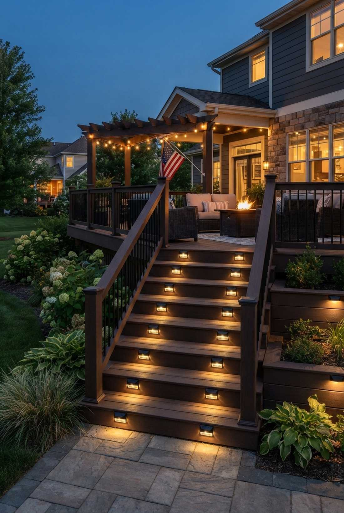solar step light packs