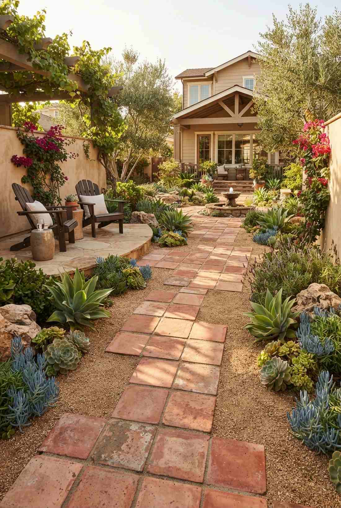 terracotta clay pavers
