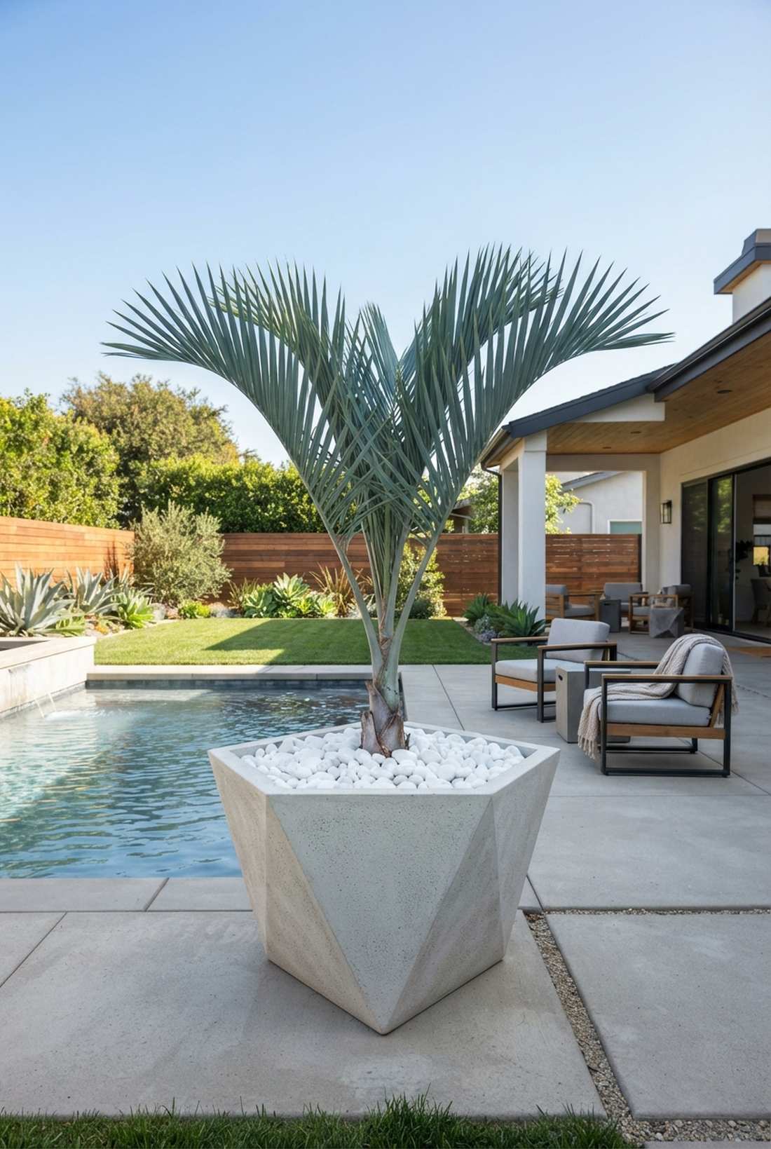 triangle palm