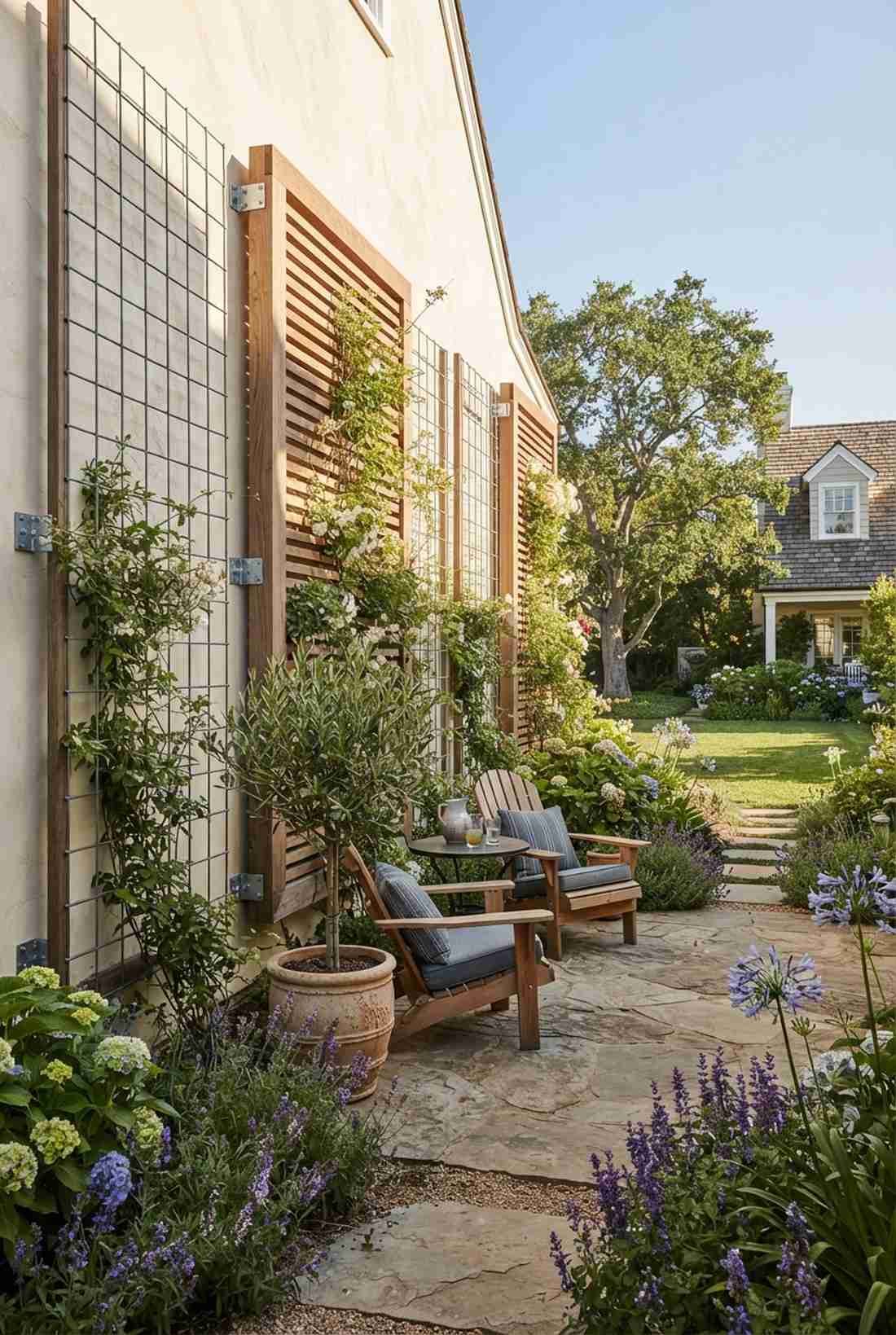 vertical gutter gardens