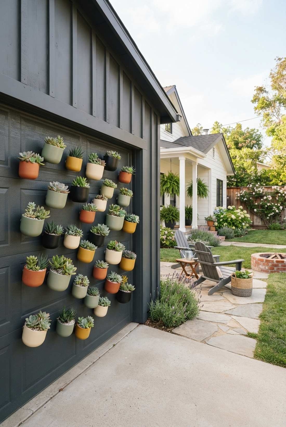 wire basket cascades
