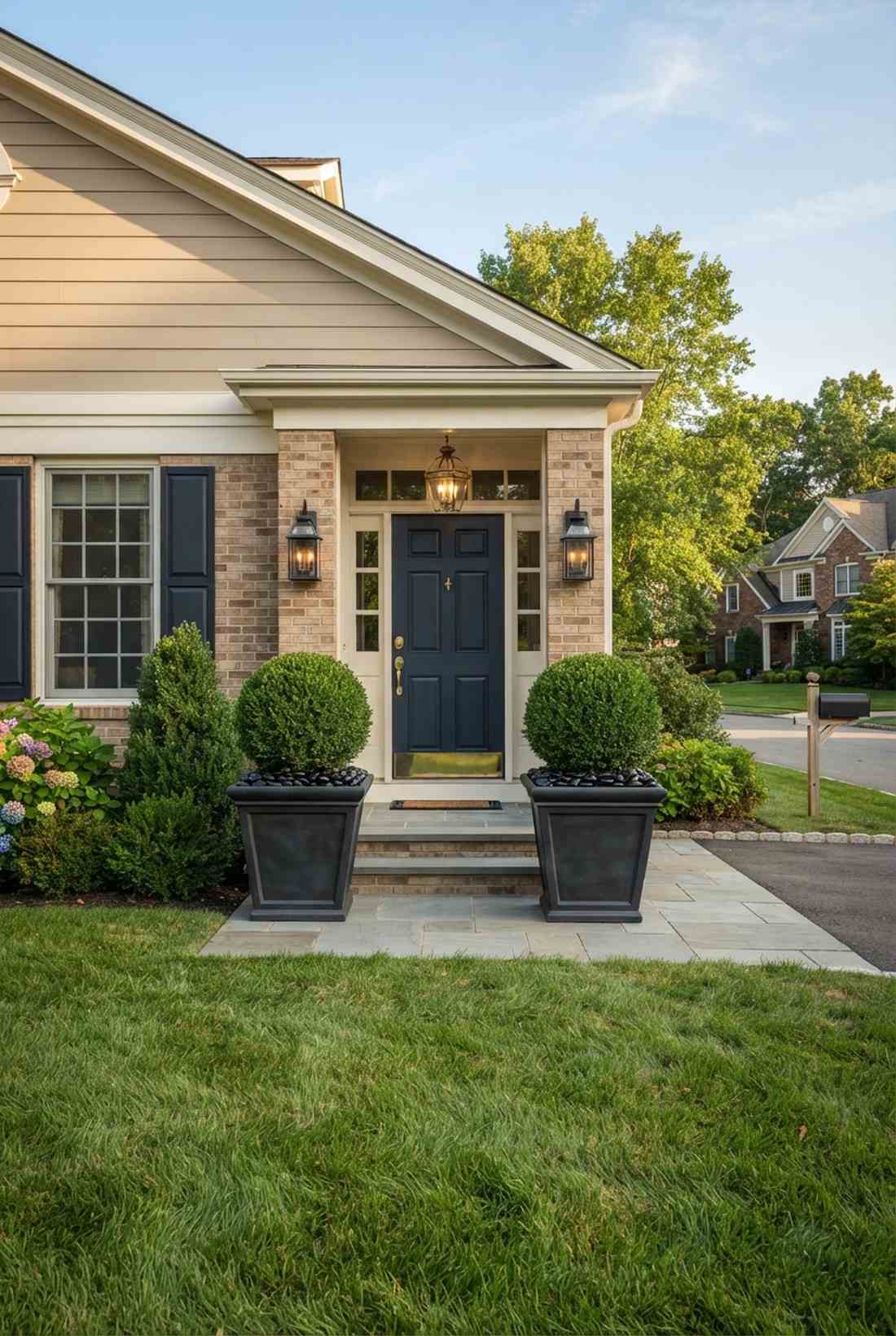 clipped sphere entrance markers