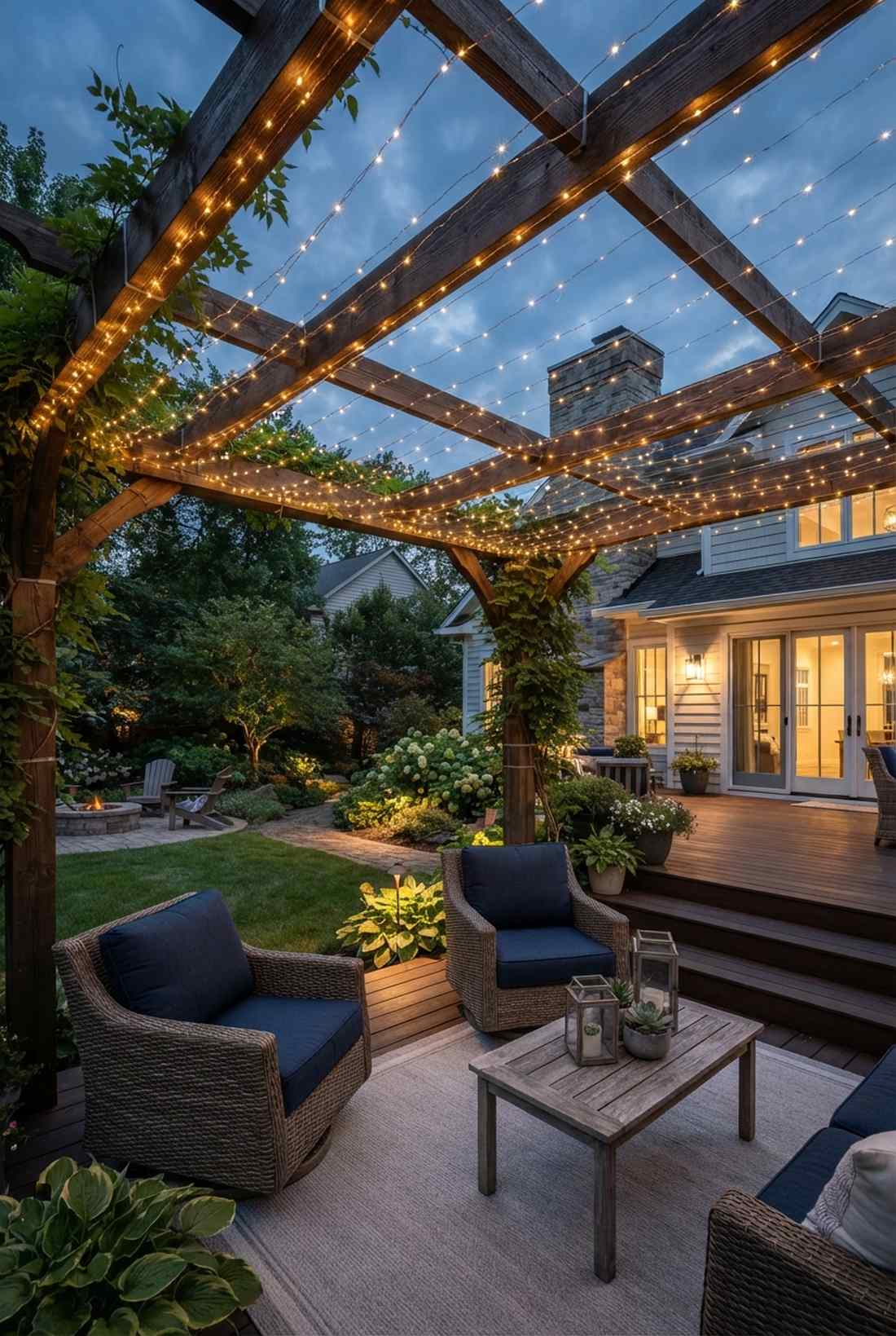 fairy light canopy systems