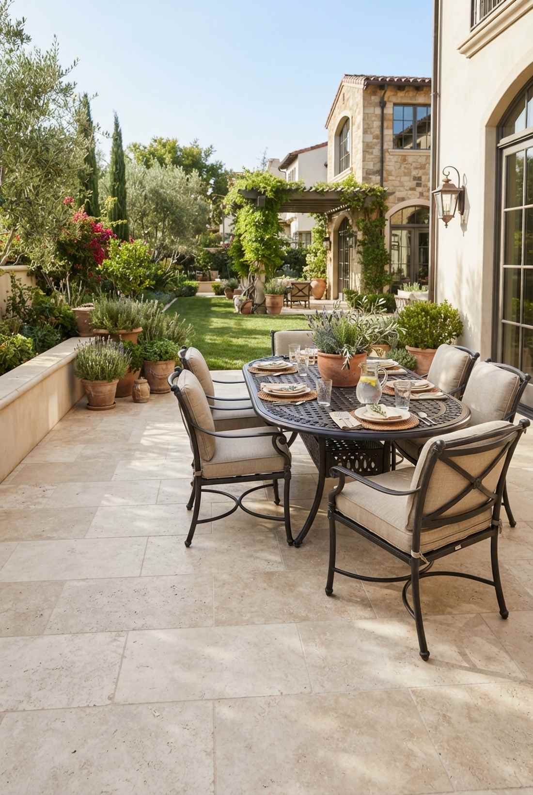 limestone tile foundation