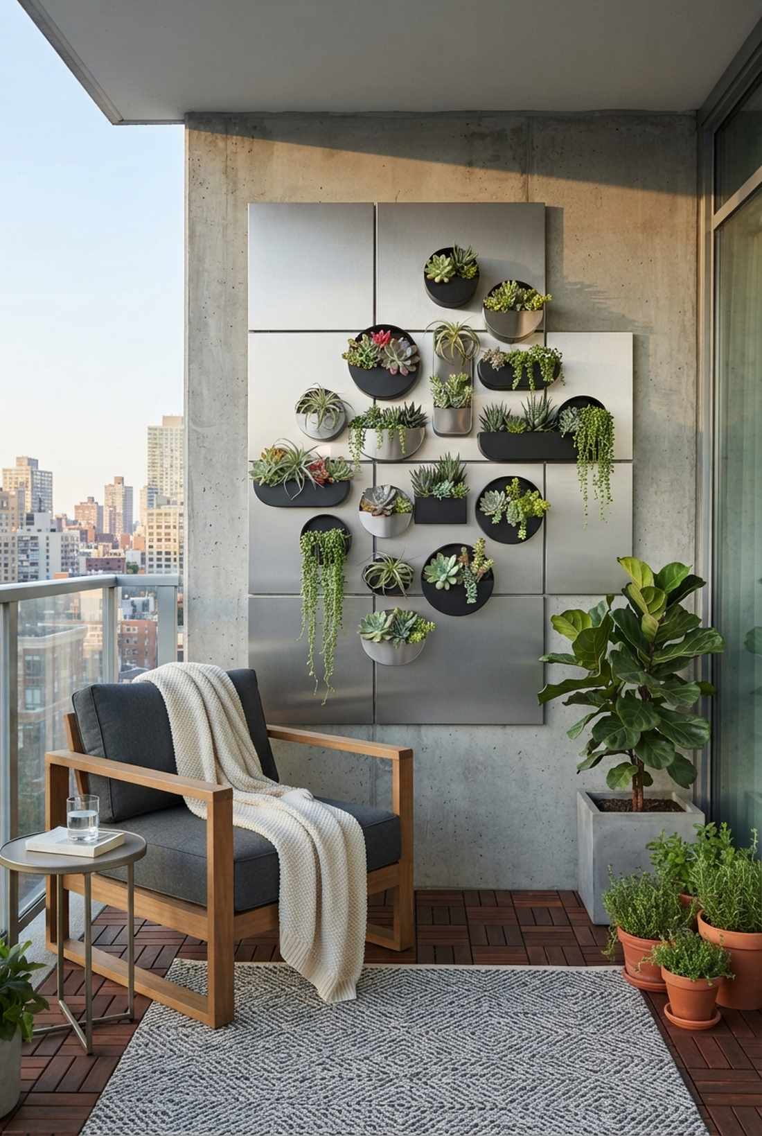 magnetic wall planters