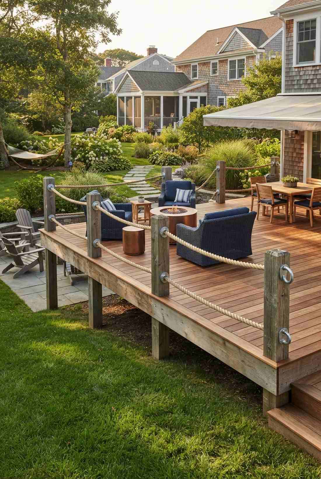 nautical rope railings