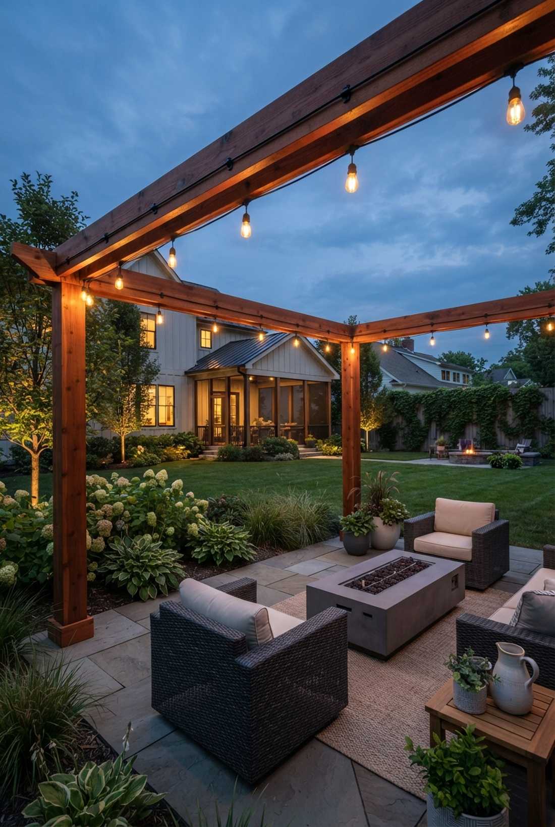 pergola beam tracing