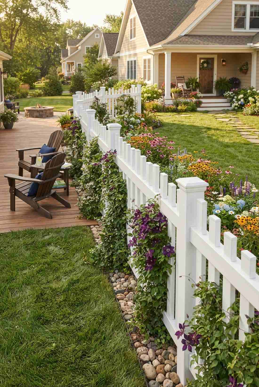 picket fence trellis