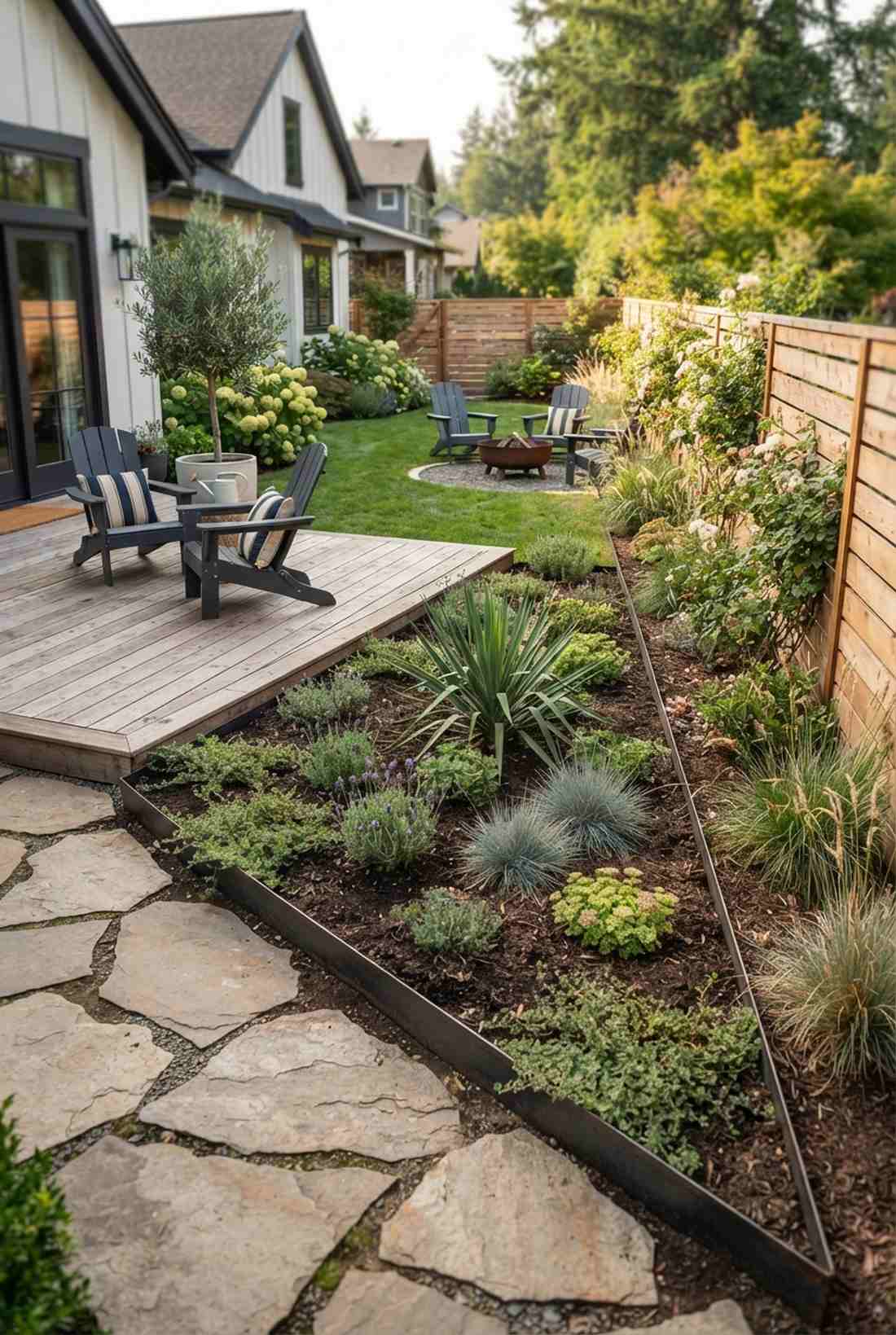 triangular corner infill bed