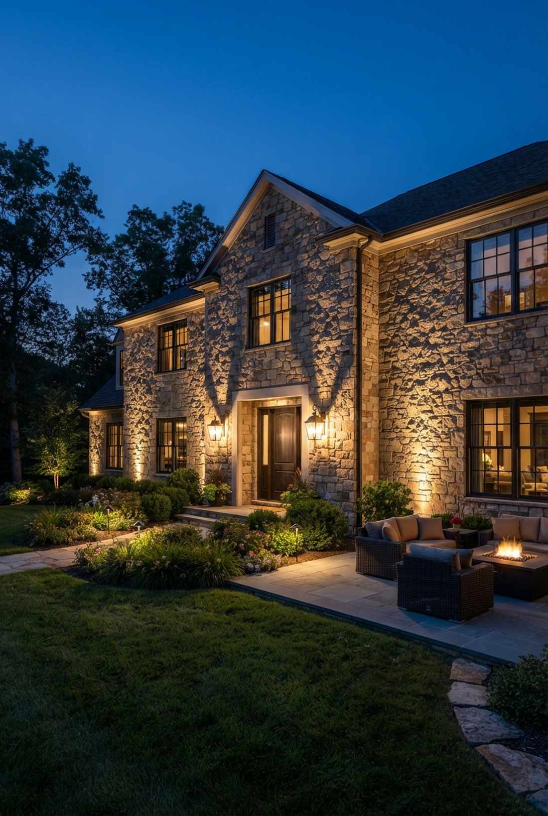 wall grazing spotlights